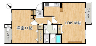 【間取り】 | 守山駅前東住宅1号棟