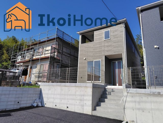 神戸市西区白水1丁目　新築戸建　1号棟の駐車場|弊社独自で毎月５組限定「人気オプション３点パック」カーポート・バルコニー・ウッドデッキを１万円で取付