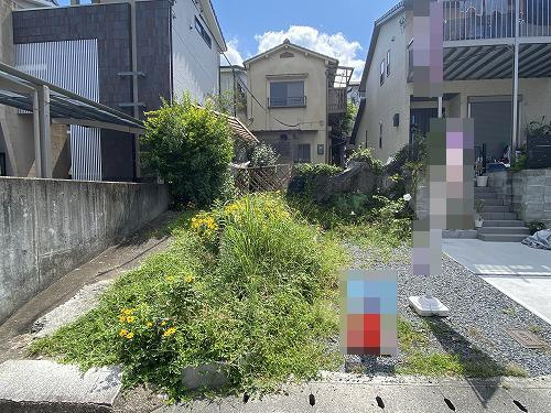 一乗寺庵野町 土地の外観