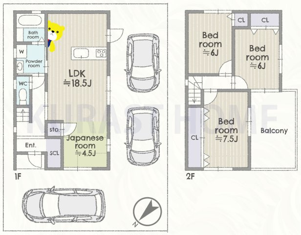 乙訓郡大山崎町大山崎鏡田　中古戸建
