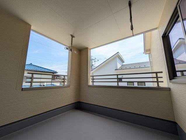 【バルコニー】 | リーブルガーデン.S高崎市第5江木町ー①