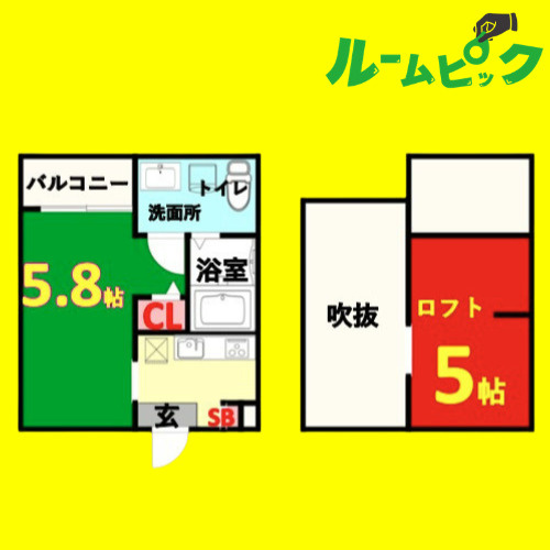 GranSta(グランスタ)　名古屋市賃貸　仲介手数料無料の間取り