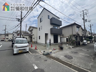 【前面道路含む現地写真】 | 明石市魚住町西岡　新築戸建