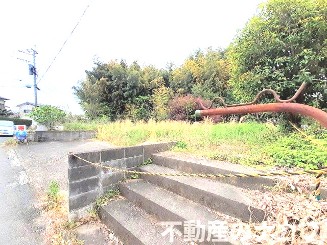 宇城市松橋町両仲間の売地の外観