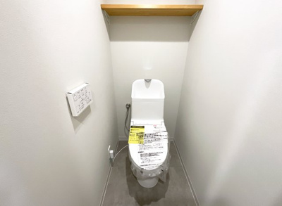 【トイレ】 | ペルル伏見桃山Ⅱ | 衛生面では特に気になるトイレも新調していますので未使用です。安心してお使い頂けます。