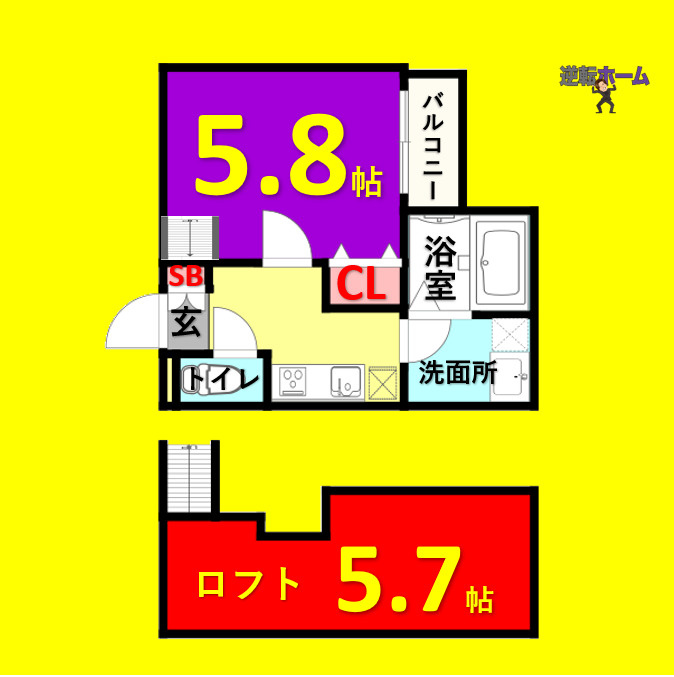 Creo吹上の間取り
