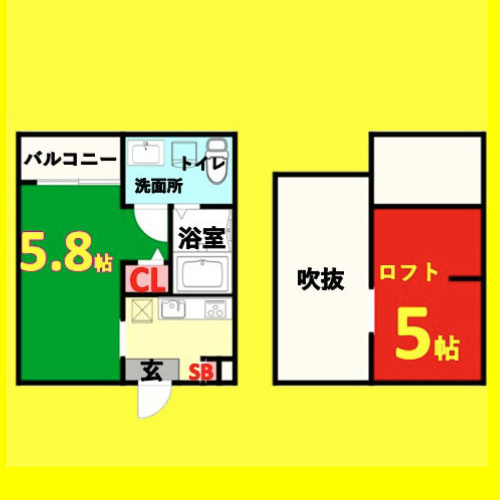 GranSta(グランスタ)　名古屋市賃貸　仲介手数料無料の間取り