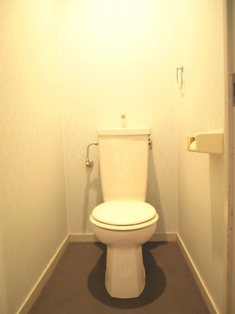 ワンバイワン【キャッシュバック対象物件】のトイレ|落ち着いた色調のトイレです