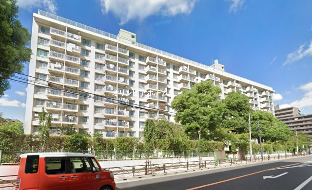業平橋住宅　５階の外観