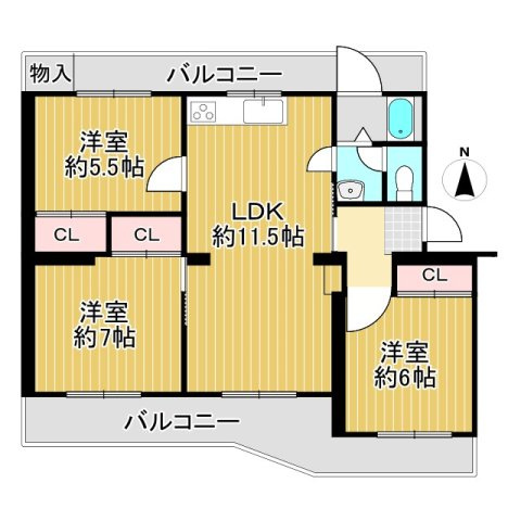 南円明寺ヶ丘団地15棟