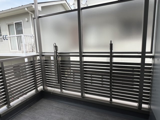 アーバングランデ市川のバルコニー