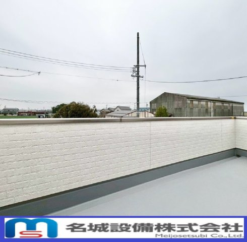 リーブルガーデン西尾市平口町　全5棟　新築戸建のバルコニー