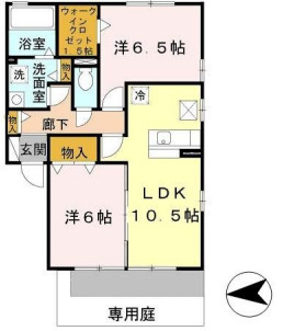 ラフィエールの間取り