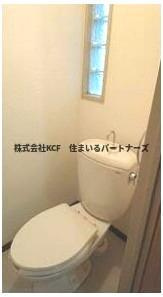 池松コーポⅠのトイレ|トイレもきれいです
