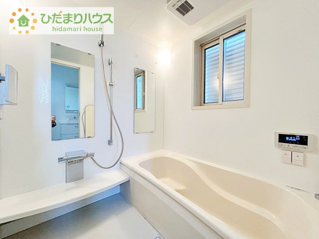 【浴室】 | つくば市要　中古戸建 | ジェットバス付！くつろぎのバスルームはゆったりリラックスできる1坪タイプ♪