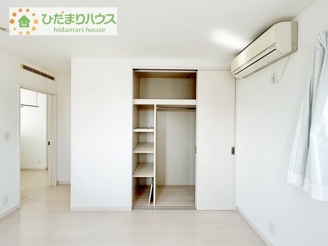 【収納】 | つくば市要　中古戸建 | 全室にクローゼットが付いていて、お部屋の住空間もスッキリ広々つかえそうです(^^)/