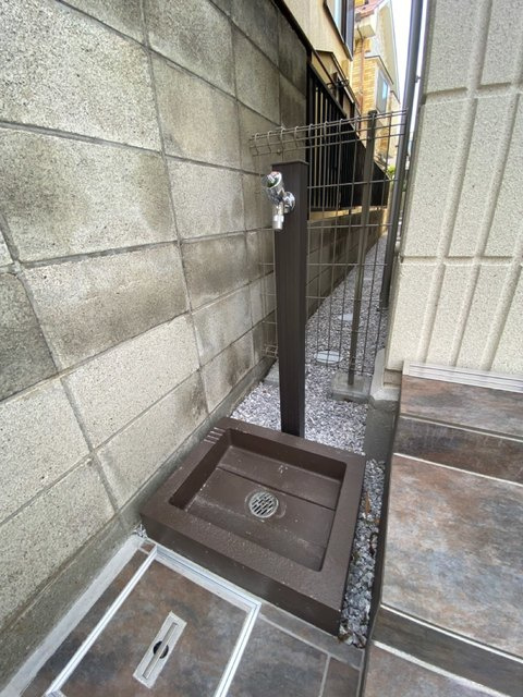 リーフテラス北沢のその他共用部分|ペットの足洗い場です
