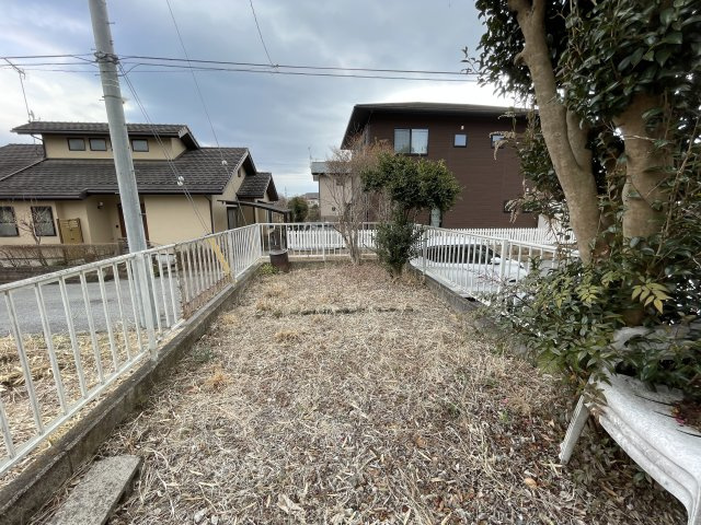 日光市文挾町　中古戸建の庭|お庭です