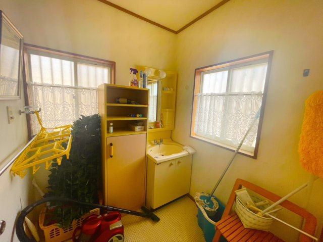 那須町高久乙　中古別荘【貸別荘不可】の脱衣所