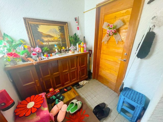 那須町高久乙　中古別荘【貸別荘不可】の玄関