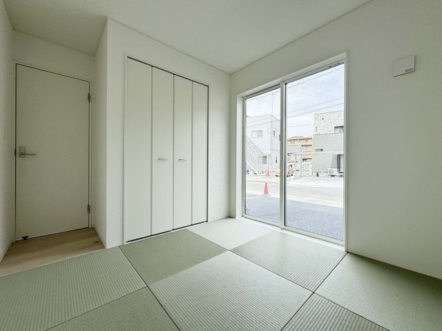 耐震+制震の家 大門町1丁目：住宅性能取得物件 2号棟の和室|和室