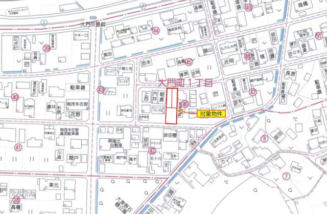 耐震+制震の家 大門町1丁目：住宅性能取得物件 2号棟の外観|★先着順販売受付開始！
◎耐震+制震の家 大門町1丁目：住宅性能取得物件 2号棟
◎住宅性能評価取得
◎価格への挑戦と性能にもこだわった家
◎ハローズ徒歩7分
◎大津野小徒歩10分
◎大門駅徒歩6分