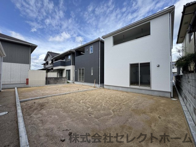 耐震+制震の家 大門町1丁目：住宅性能取得物件 2号棟の庭|南側にお庭