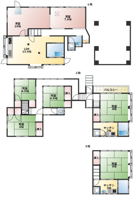 佐島1丁目海見え建物2棟の画像