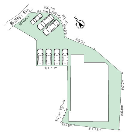 佐野町３丁目売地　アパート用地の画像