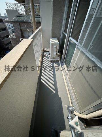 仲介手数料０円！村上ハイツのバルコニー