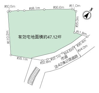 富士見町2丁目建築条件無売地の画像