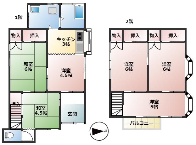 田浦大作町借地権付き建物の画像