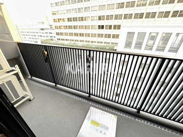 アーバネックス天満橋Frontのバルコニー