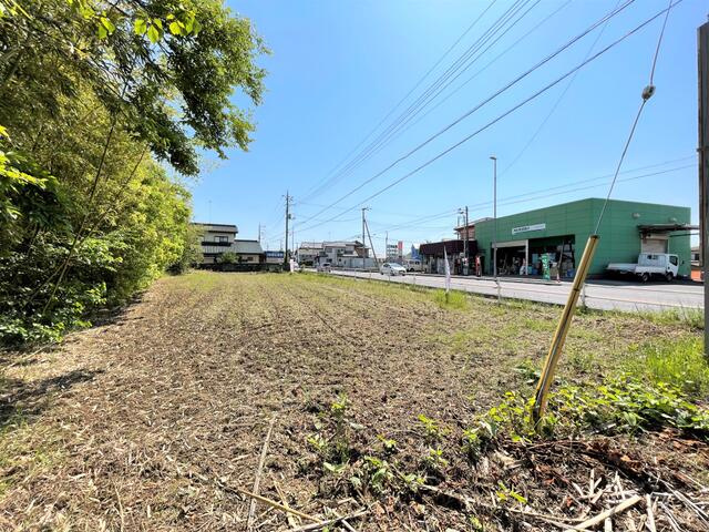 北葛飾郡杉戸町大字下野の事業用地の外観