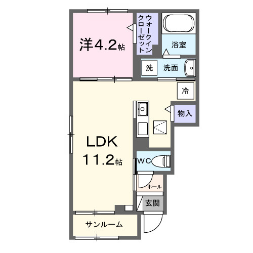 アン・フェリシアの間取り
