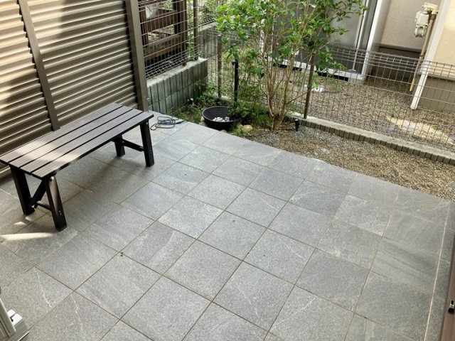 入間町戸建の庭