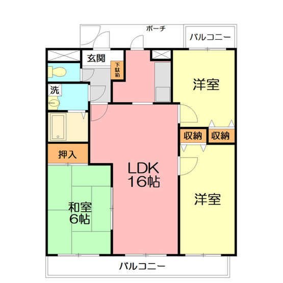 【間取り】 | フレアⅠ