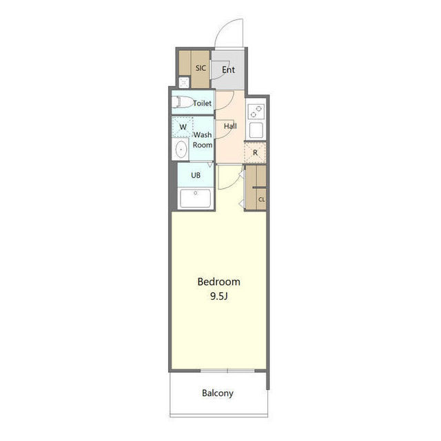 S-RESIDENCE岐阜駅の間取り