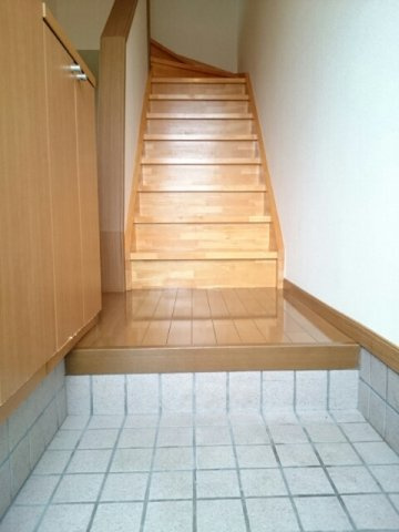 ファミールメゾンＢの玄関