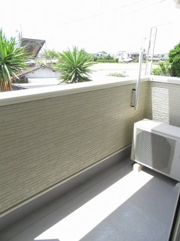 ポラリス　弐番館のバルコニー