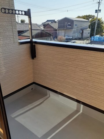 カロスアンセ参番館のバルコニー