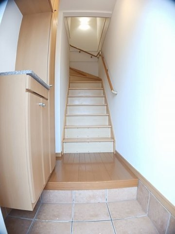 ハナミズキＢの玄関