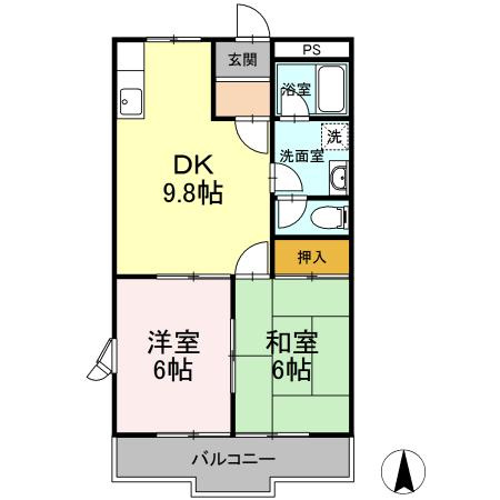 ニューリタンスの間取り