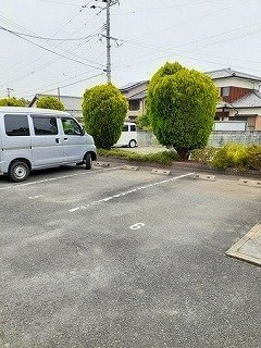 メリーランドハイムの駐車場