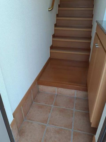 サンセールＳＡＫＡＧＵＣＨＩの玄関