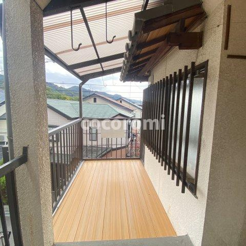 津田元町3丁目戸建のバルコニー