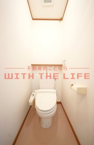 サニーヒルズササキ【キャッシュバック対象】のトイレ|ゆったりとした空間のトイレです