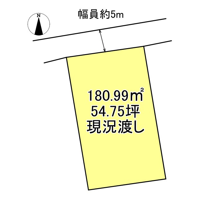 西条市明屋敷615-2　売土地の土地図