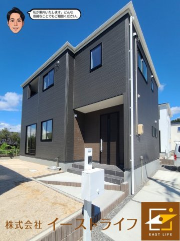 【新築戸建】　いわき市小名浜野田第2の外観|4号棟完成しました！いつでもご案内いたします！（担当：梶田）