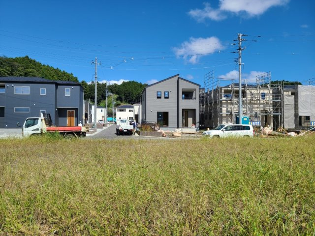 【新築戸建】　いわき市小名浜野田第2の前面道路含む現地写真|ご参照ください。